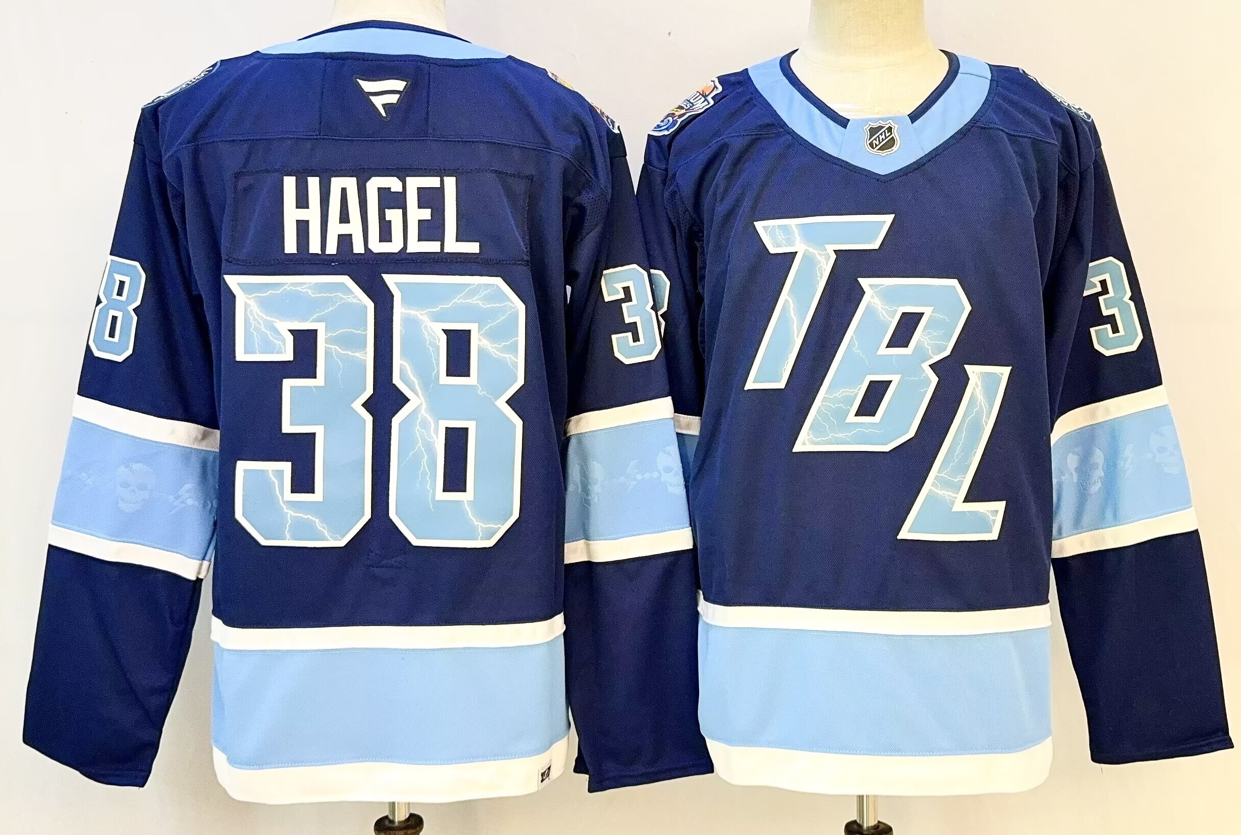 Men #38 Hagel blue NHL 2026 Jersey